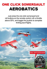 Thumbnail for Qidi560 Moore M7 Off-road RC Plane 4CH Brushless Remote Control - view 11