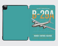Thumbnail for B-29A Superfortress design on turquoise ipad tablet case