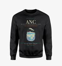 Thumbnail for Ted Stevens Anchorage International Airport ANC Sweatshirt - Black