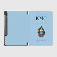 Thumbnail for Kunming Changshui International Airport (KMG) design on light blue samsung tablet tablet case