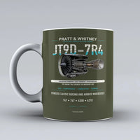 Thumbnail for Mug design on green army jt9d 7r4