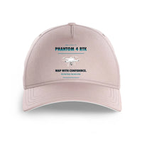Thumbnail for DJI Phantom 4 RTK design on pink printed hat