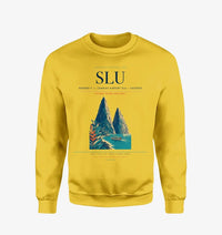 Thumbnail for George F. L. Charles Airport (SLU) design on yellow sweatshirt
