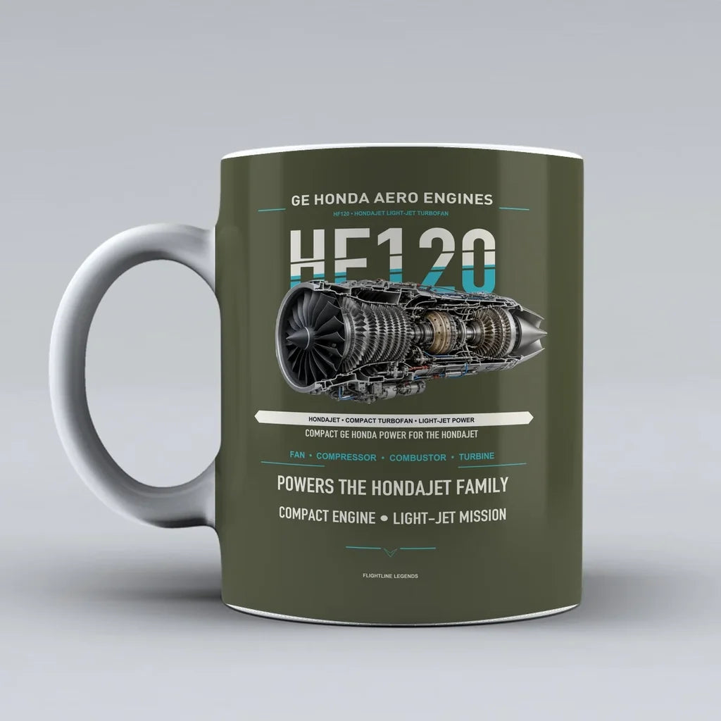 Mug design on green army hf120