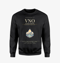 Thumbnail for Vilnius Airport VNO Sweatshirt - Black