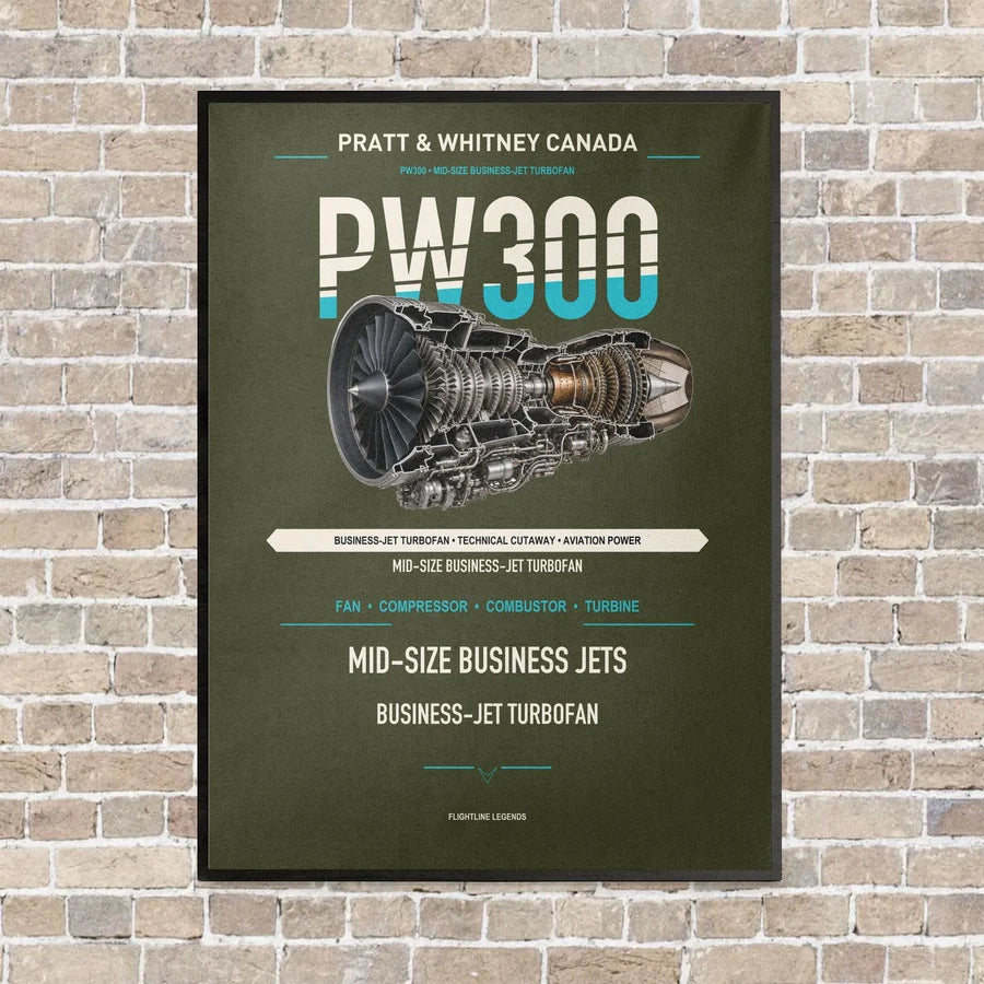 PW300 vertical canvas print - framed - green army background