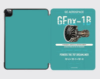 Thumbnail for GEnx-1B design on turquoise ipad tablet case