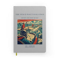 Thumbnail for VINTAGE G4390 - The Fence Post Navigation - Designed Notebooks design on lightgray
