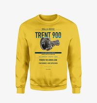 Thumbnail for TRENT 900 design on yellow sweatshirt