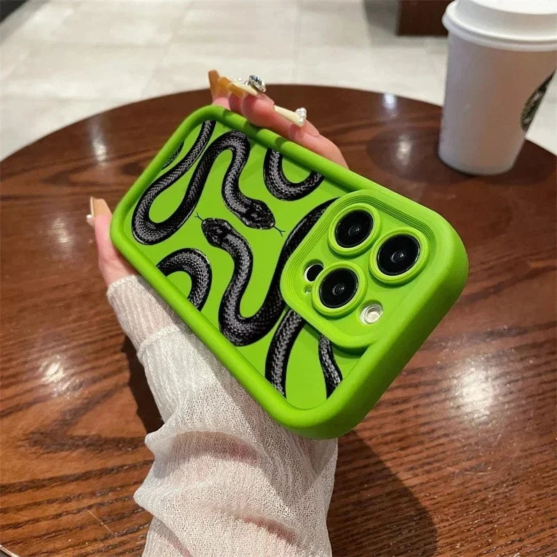 Funny Snake Protective iPhone Case - view 10