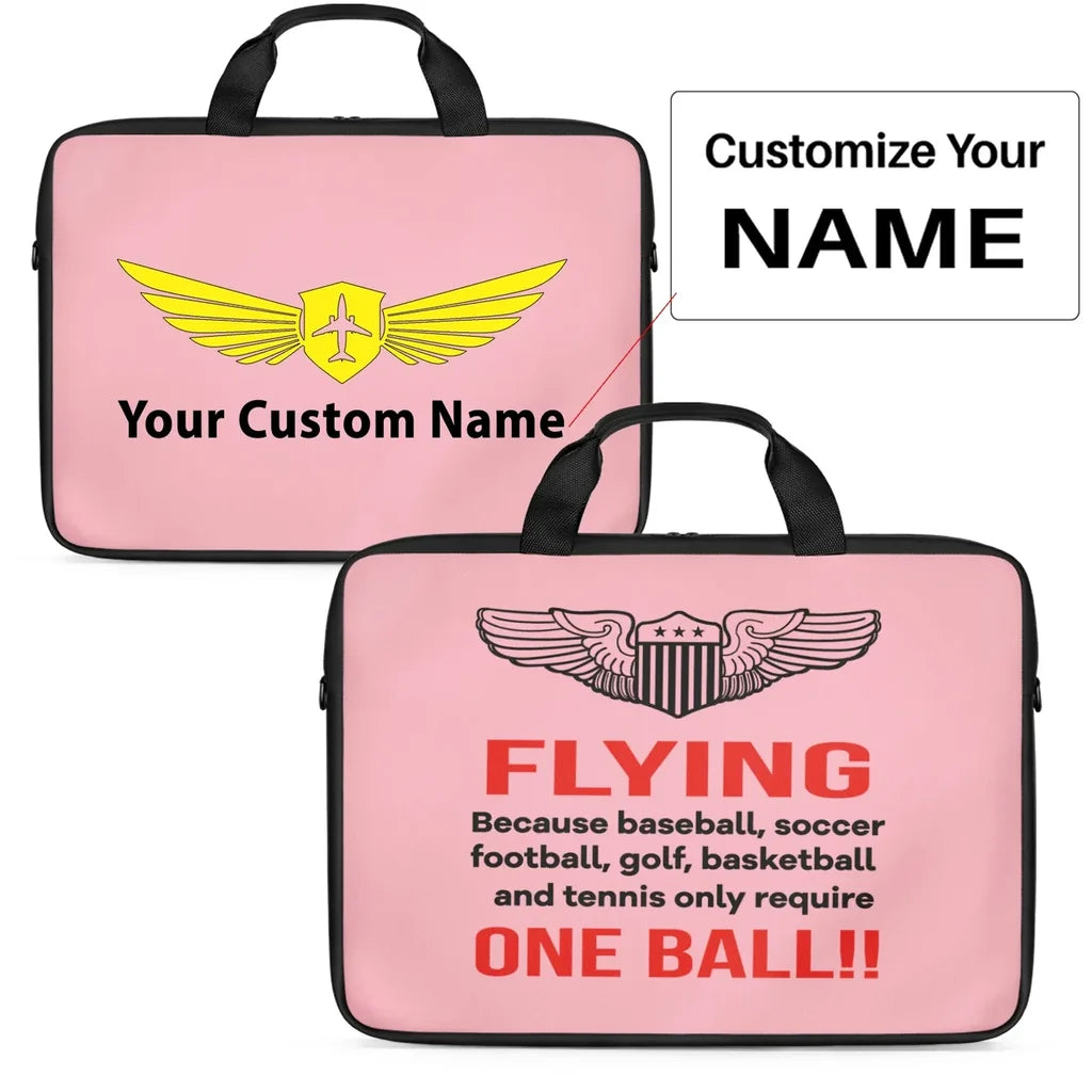 Customisable Flying One Ball Tablet Bag - view 9