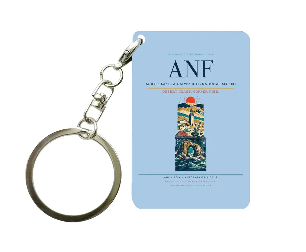 Andres Sabella Galvez International Airport ANF Light Blue