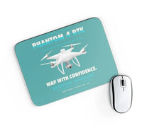 Thumbnail for DJI Phantom 4 RTK design on turquoise rectangle mouse pad