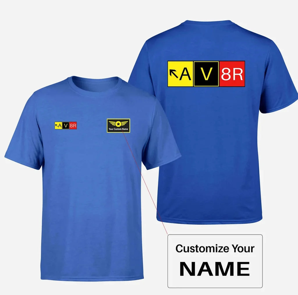 Customisable AV8R Double-Side T T-Shirt - view 9