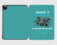 Thumbnail for DJI Avata 2 design on turquoise ipad tablet case