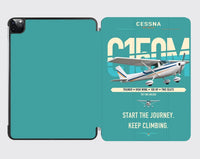Thumbnail for Cessna 150M design on turquoise ipad tablet case