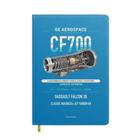 Thumbnail for CF700 design on turquoise notebook