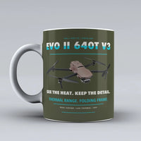 Thumbnail for EVO II Dual 640T V3 Mug design on green army autel