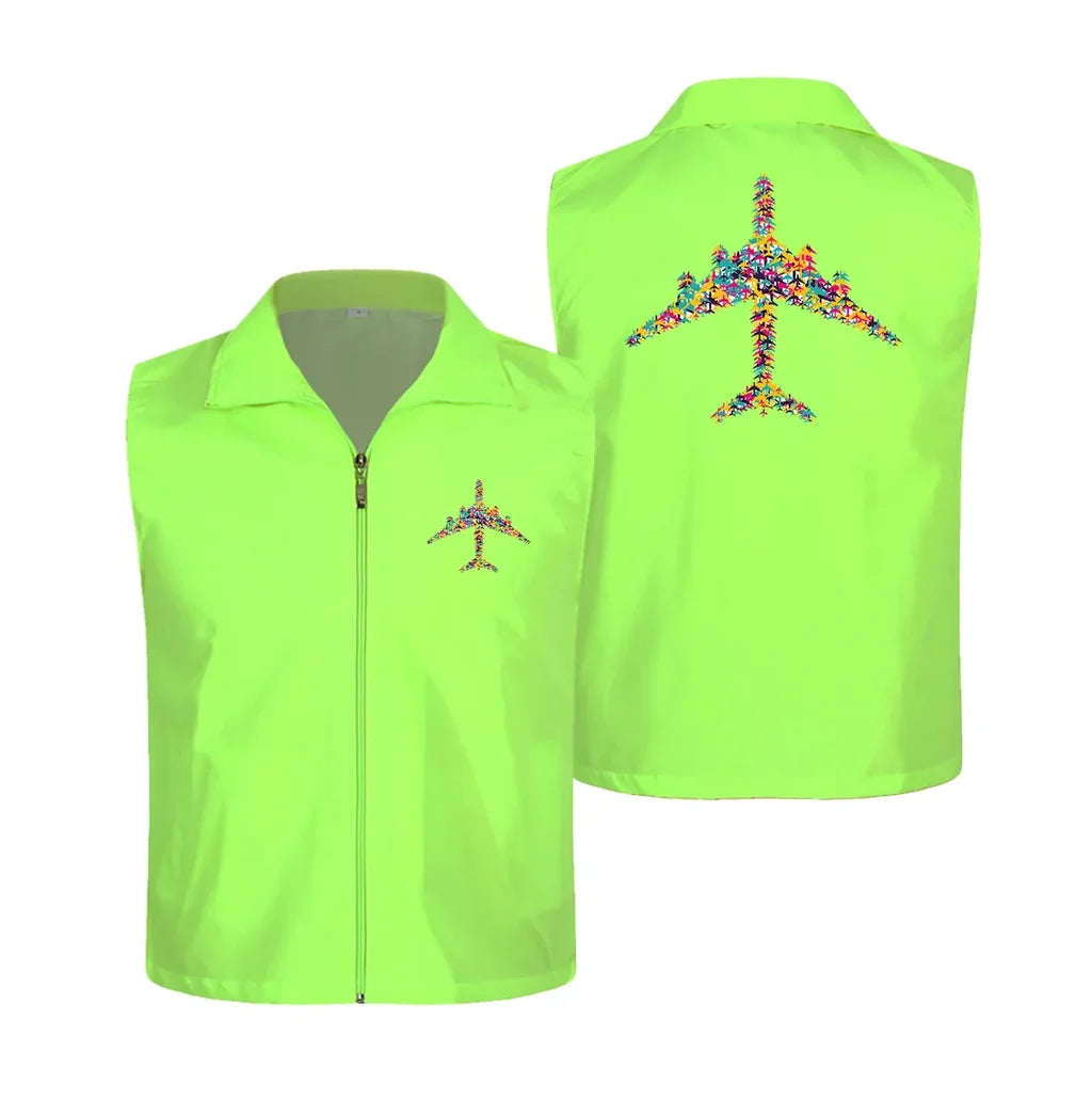 Colourful Airplane Vest - view 9