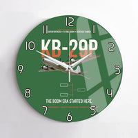 Thumbnail for KB-29P SUPERFORTRESS design on green no frame wall clock