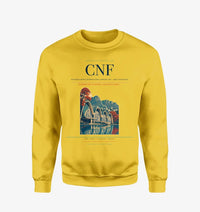 Thumbnail for Tancredo Neves International Airport (CNF) design on yellow sweatshirt