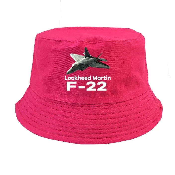 The Fighter Jet 22 Silhouette summer hat - pink