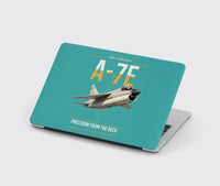 Thumbnail for A-7E Corsair II design on turquoise MacBook case