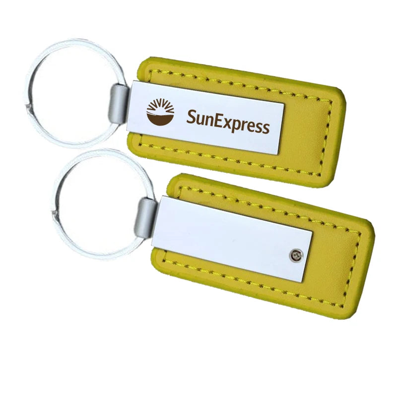 Customisable SunExpress Faux Leather Key Chain - view 10