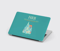 Thumbnail for Harbin Taiping International Airport (HRB) design on turquoise MacBook case