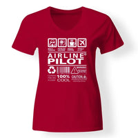 Thumbnail for Airline Pilot Label T-Shirt - view 9