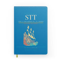 Thumbnail for Cyril E. King Airport (STT) design on turquoise notebook