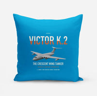 Thumbnail for Handley Page Victor K.2 design on turquoise pillow