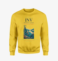Thumbnail for Inverness Airport (INV) design on yellow sweatshirt