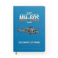 Thumbnail for Sikorsky MH-60S Seahawk design on turquoise notebook