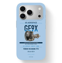 Thumbnail for GE9X Case design on light blue iphone case