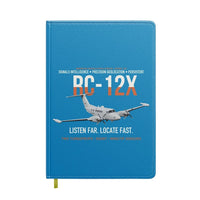 Thumbnail for RC-12X Guardrail Signals From Above design on turquoise notebook