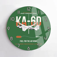 Thumbnail for KA-6D Intruder design on green no frame wall clock
