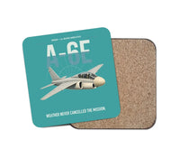 Thumbnail for A-6E Intruder design on turquoise 1 piece coaster