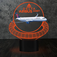 Thumbnail for Customisable Airbus A321 3D Lamp - view 9