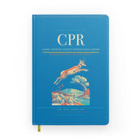 Thumbnail for Casper–Natrona County International Airport (CPR) design on turquoise notebook