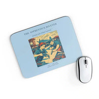 Thumbnail for VINTAGE G4530 - The Apprentice Riveter - Designed Mouse Pads design on lightblue rectangle