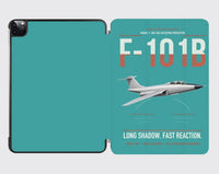 Thumbnail for F-101B Voodoo design on turquoise ipad tablet case