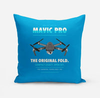 Thumbnail for DJI Mavic Pro design on turquoise pillow