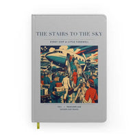 Thumbnail for VINTAGE G4214 - The Stairs To The Sky - Designed Notebooks design on lightgray