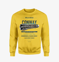 Thumbnail for CONWAY design on yellow sweatshirt