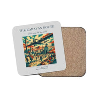 Thumbnail for The Caravan Route - Designed Coasters design on light gray 1-piece