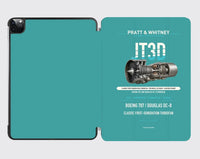 Thumbnail for JT3D design on turquoise ipad tablet case