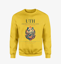 Thumbnail for Udon Thani International Airport (UTH) design on yellow sweatshirt