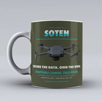 Thumbnail for SOTEN Mug design on green army acsl