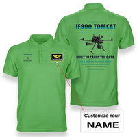 Thumbnail for Inspired Flight IF800 Tomcat design on light green polo with custom name badge